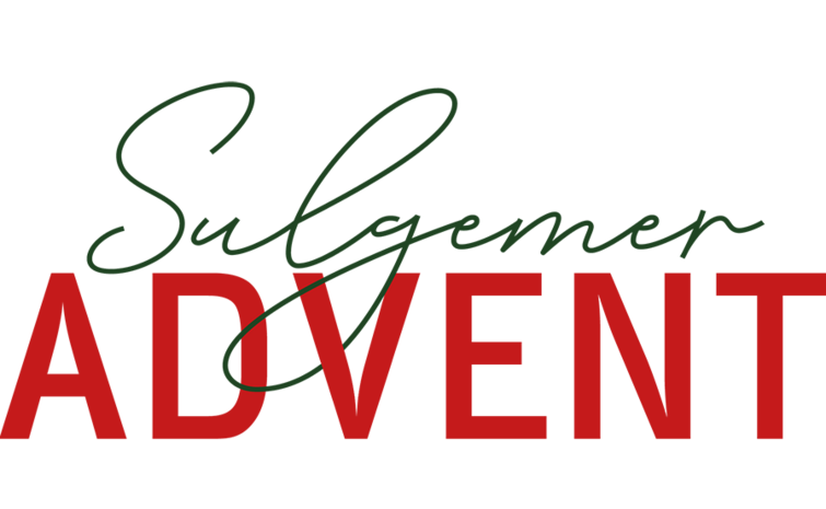 Sulgemer Advent Schriftzug